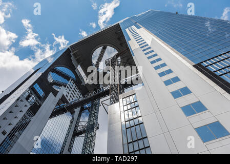 Umeda Sky Building in Osaka city Japan Stock Photo