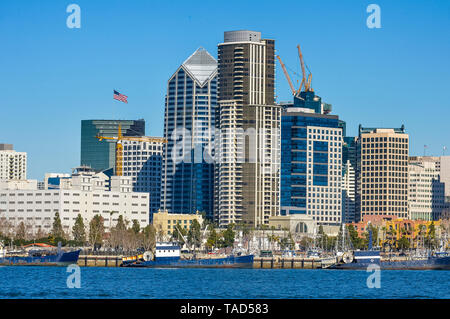 USA, California, San Diego, Skyline Stock Photo