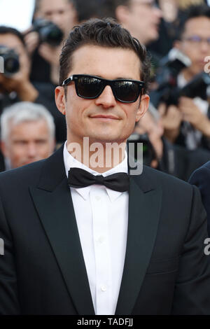 May 23, 2019 - Cannes, France - CANNES, FRANCE - MAY 23: Orlando Bloom attends the screening of ''The Traitor'' during the 72nd annual Cannes Film Festival on May 23, 2019 in Cannes, France (Credit Image: © Frederick InjimbertZUMA Wire) Stock Photo
