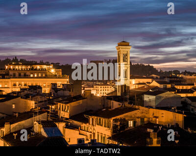 Italy, Tuscany, Florence, Chiesa di San Salvatore di Ognissanti in the evening Stock Photo