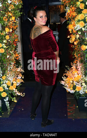 Gizzi Erskine, Tramp 50th Anniversary Summer Party, Tramp 40 Jermyn Street, London, UK, 23 May 2019, Photo by Richard Goldschmidt Stock Photo