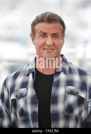 SYLVESTER STALLONE, 2019, CANNES Stock Photo