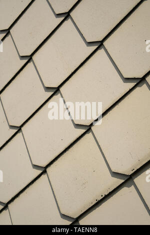 Shingles Form Cladding cladding made of shingles on a facade Stock Photo - Alamy