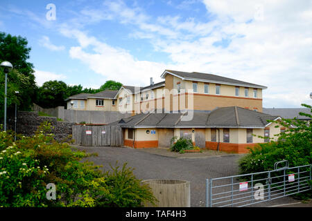 The now closed Winterbourne View hospita in South Gloucestershirel. Infamous for ill treatment of vulnerable patients. Run by castlebeck. Stock Photo