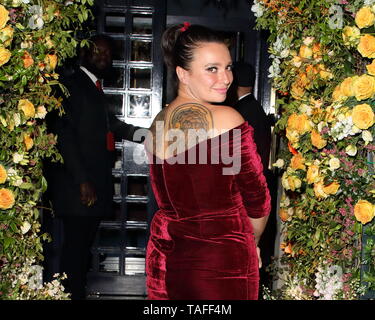 London, UK. Gizzi Erskine at Tramp Nightclub 50th Anniversary Party, Jermyn Street, London on May 23rd 2019 Ref: LMK73-J4944-240519 Keith Mayhew/Landmark Media WWW.LMKMEDIA.COM Stock Photo