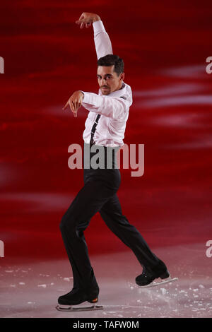 Makuhari event hall, Chiba, Japan. 24th May, 2019. Javier Fernandez, MAY 24, 2019 - Figure Skating : Fantasy on Ice 2019 at Credit: YUTAKA/AFLO SPORT/Alamy Live News Stock Photo