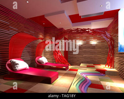 AI Generative Interior design concept of a luxury health spa with two  massage rooms and egyptian theme 26866085 Stock Photo at Vecteezy