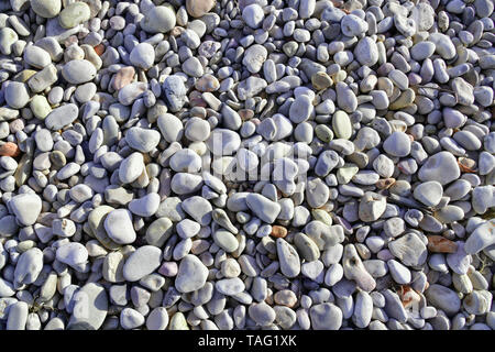 Background the fine pebbles Stock Photo
