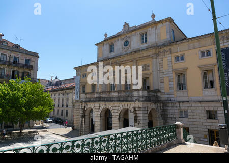 National Theatre of São Carlos Stock Photo