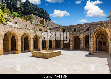 Deir El Qamar in mount Lebanon Middle east Stock Photo