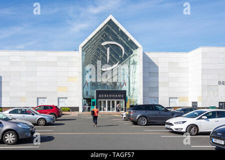 Debenhams Department Store, Intu Merry Hill Shopping Centre, Brierley Hill, West Midlands, England, United Kingdom Stock Photo