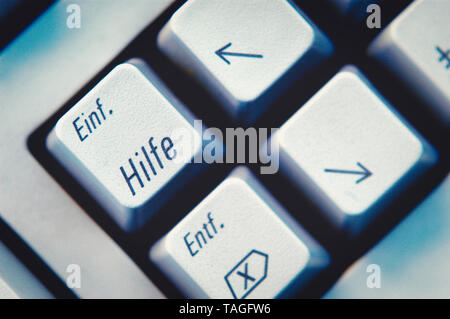 Keyboard selected symbolic Keys Stock Photo
