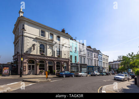 The Pembroke Castle, Gloucester Ave, Primrose Hill, London NW1 8JA, England, UK. Stock Photo