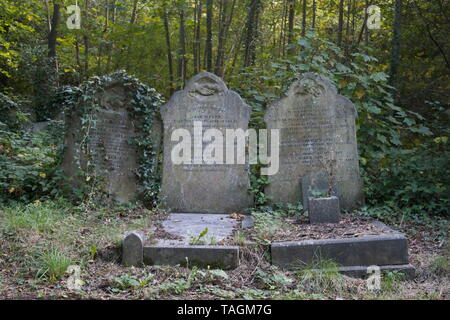 Victorian headstone Stock Photo
