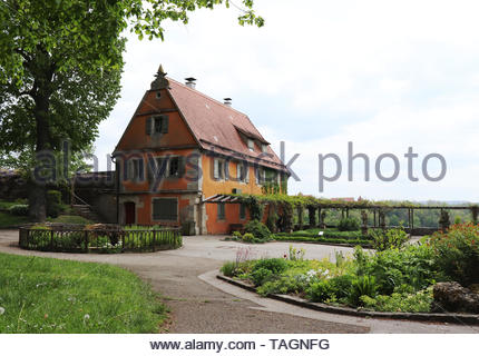 Old cottage in a small german village Stock Photo: 7162238 ...