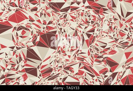 Mosaic background. Polygonal vector illustration. Stock Vector