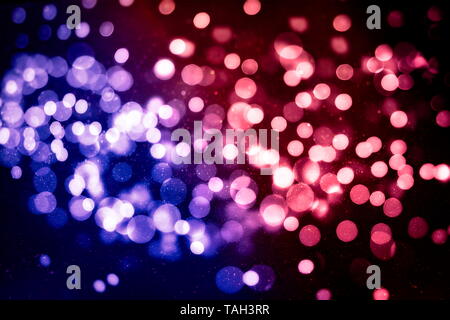 Festive Christmas background. Elegant abstract background with lights and stars Stock Photo