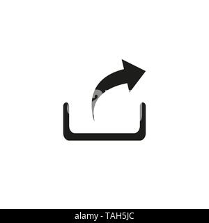 Sharing Icon. Professional, pixel perfect icons optimized for both large and small resolutions. Stock Vector