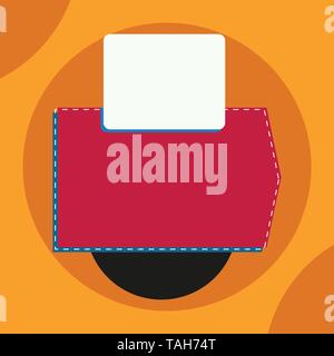 Blank banner rectangle square above semicircle down Geometrical background Stock Vector