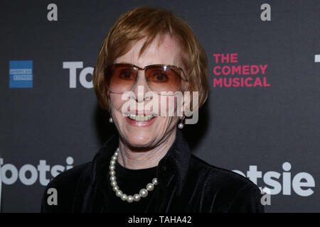 'Tootsie' Broadway Musical Opening held at the Marquis Theatre  Featuring: Carol Burnett Where: New York, New York, United States When: 23 Apr 2019 Credit: Joseph Marzullo/WENN.com Stock Photo