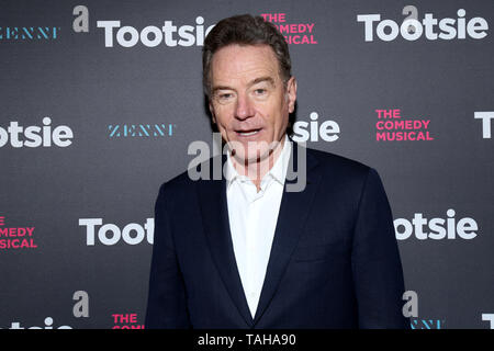 'Tootsie' Broadway Musical Opening held at the Marquis Theatre  Featuring: Bryan Cranston Where: New York, New York, United States When: 23 Apr 2019 Credit: Joseph Marzullo/WENN.com Stock Photo