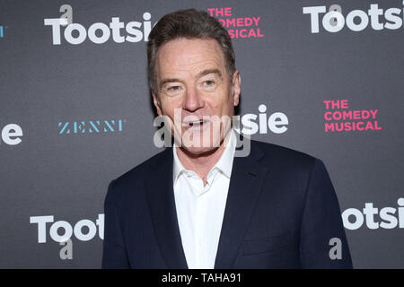 'Tootsie' Broadway Musical Opening held at the Marquis Theatre  Featuring: Bryan Cranston Where: New York, New York, United States When: 23 Apr 2019 Credit: Joseph Marzullo/WENN.com Stock Photo