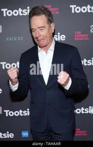 'Tootsie' Broadway Musical Opening held at the Marquis Theatre  Featuring: Bryan Cranston Where: New York, New York, United States When: 23 Apr 2019 Credit: Joseph Marzullo/WENN.com Stock Photo