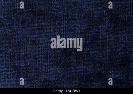 Your stylish dark blue velvet texture. Velvet background. High resolution photo. Stock Photo