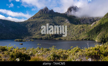 Dove Lake, Cradle Mountain National Park, Tasmania Stock Photo