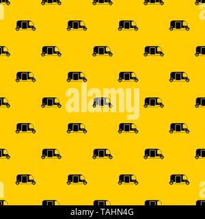 Thailand three wheel native taxi pattern vector Stock Vector