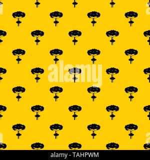 Nuclear explosion pattern vector Stock Vector