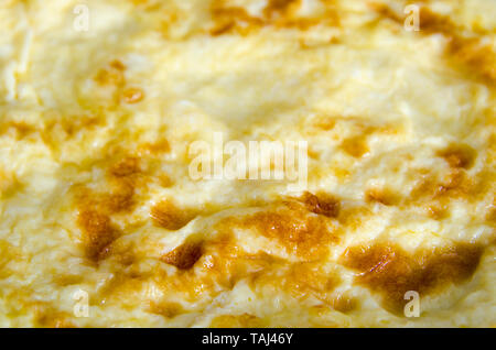 omelette macro as a background Stock Photo