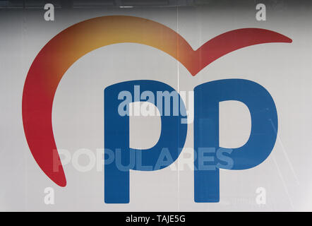 Spanish conservative center-right party, Partido Popular (PP) logo