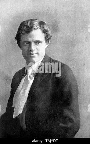 JACK LONDON (1876-1916) American novelist about 1903 Stock Photo