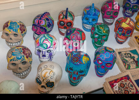 Mexican handicrafts @ Kyra's Imports, Old Town Albuquerque, New Mexico Stock Photo