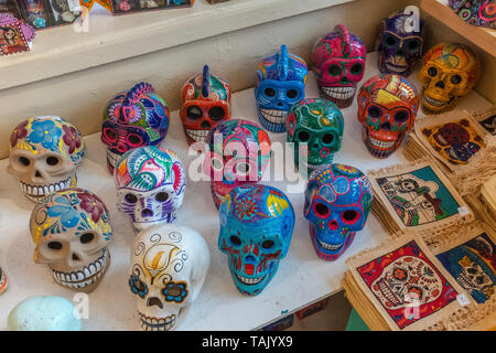 Mexican handicrafts @ Kyra's Imports, Old Town Albuquerque, New Mexico Stock Photo