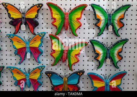 Mexican handicrafts @ Kyra's Imports, Old Town Albuquerque, New Mexico Stock Photo