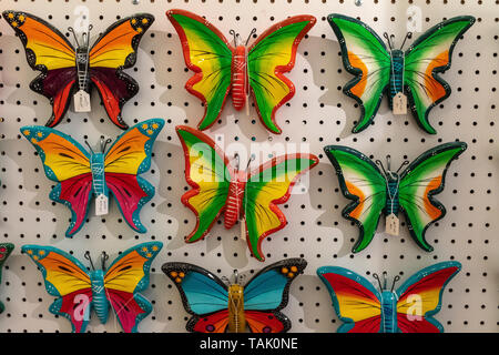 Mexican handicrafts @ Kyra's Imports, Old Town Albuquerque, New Mexico Stock Photo