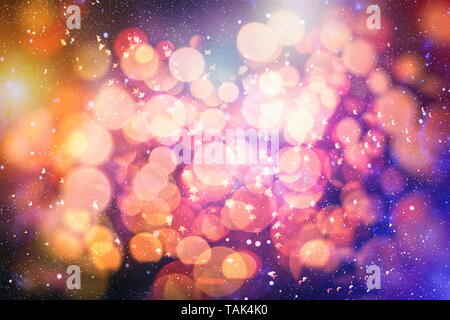 midnight traffic. Motion blur abstract background ,De focused/blur image of city at night.blurred urban abstract traffic background. Stock Photo
