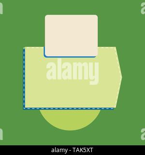 Blank banner rectangle square above semicircle down Geometrical background Stock Vector
