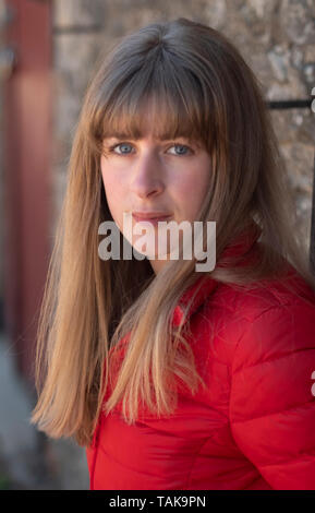 Beautiful 25 year old girl - close up shot - people photography Stock Photo