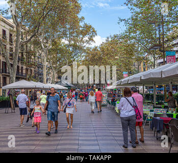 BARCELONA, SPAIN - September 24, 2016: Barcelona is the capital and largest city of Catalonia, Spain. Barcelona is a transport hub, with the Port of B Stock Photo