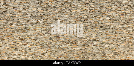 Modern tiled brick stone wall texture, high resolution pattern Stock Photo