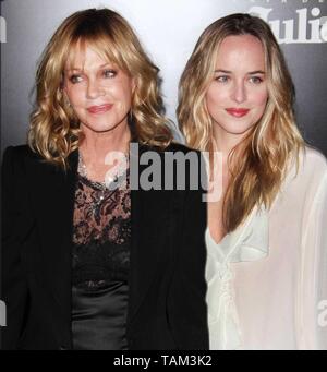 Melanie Griffith & daughter Stella Banderas 12/14/2010 Michael Ferguson/PHOTOlink.net Stock Photo