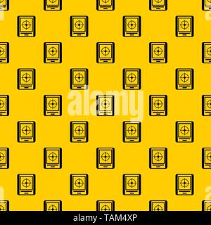 Radar pattern vector Stock Vector