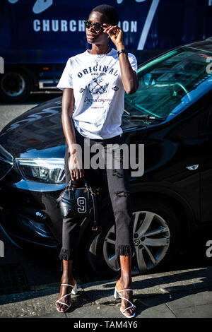 Youth Fashion Black Woman Streetwear Urban City Parking Lot Design Stock  Photo by ©PeopleImages.com 620540426