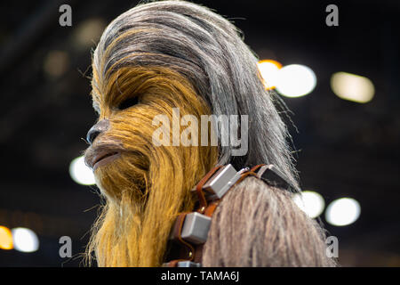 Chewbacca cosplay at Star Wars Celebration 2019 - Chicago, IL Stock Photo