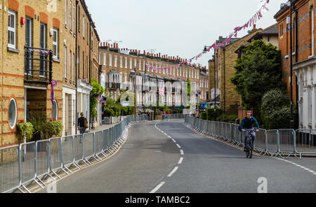 The day before the wedding of Prince Harry and Meghan Markle Stock Photo