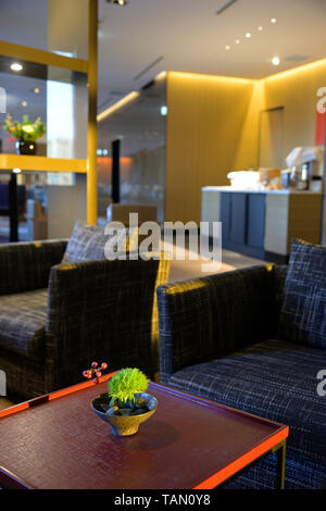 The Club lounge at the ANA InterContinental Hotel, Tokyo JP Stock Photo