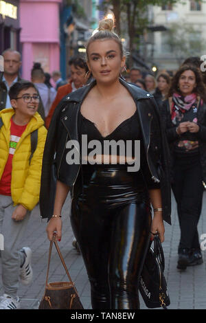 Tallia Storm out and about in Carnaby Street Featuring: Tallia Storm